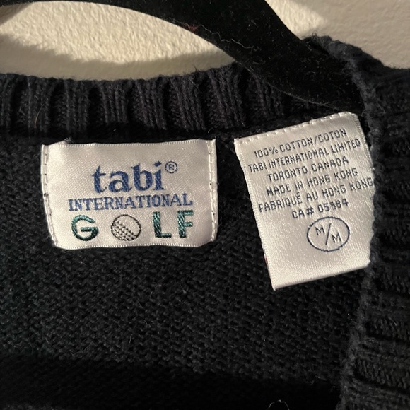 VINTAGE GOLF SWEATER VEST - Picture 2 of 2